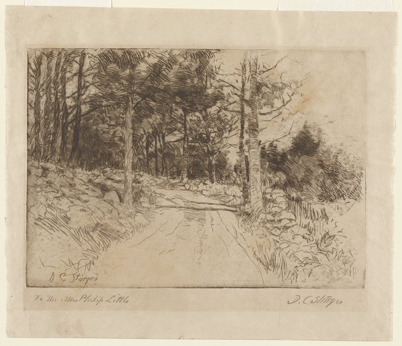 Country Road, Dwight Case Sturges, 19th-20th century