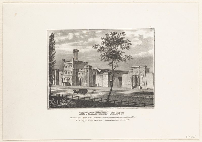 Moyamensing Prison, Philadelphia, John T. Bowen, 1840