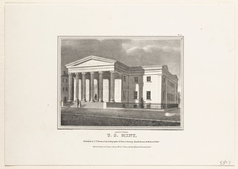 U. S. Mint, Philadelphia, John T. Bowen, 1840