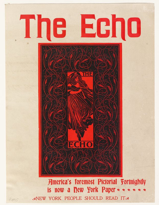 The Echo, William H. Bradley, c. 1900