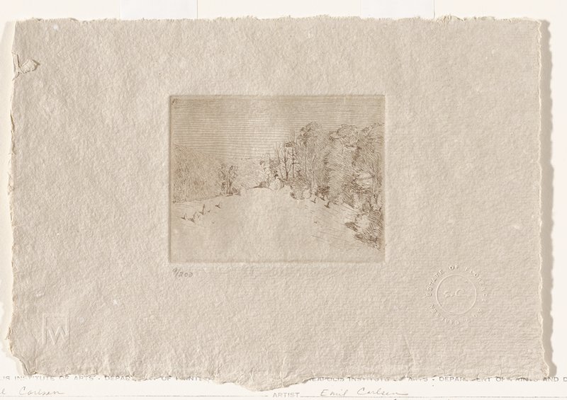 Connecticut Landscape, Søren Emil Carlsen, 19th century