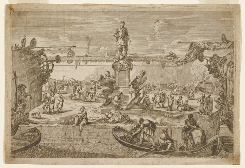 La Statue de Ferdinand I, Stefano della Bella, 17th century