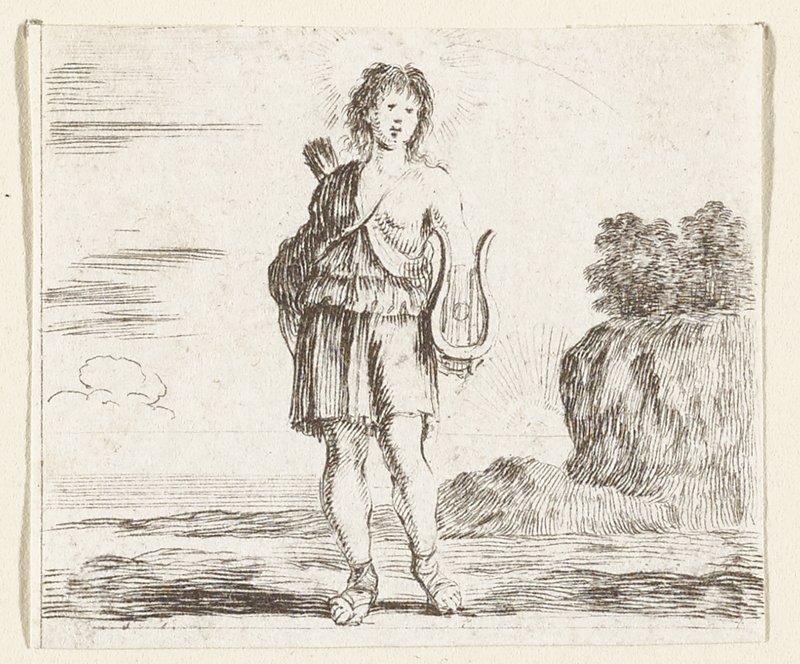 Apollon, Autrement Phebus . . ., Stefano della Bella, 17th century