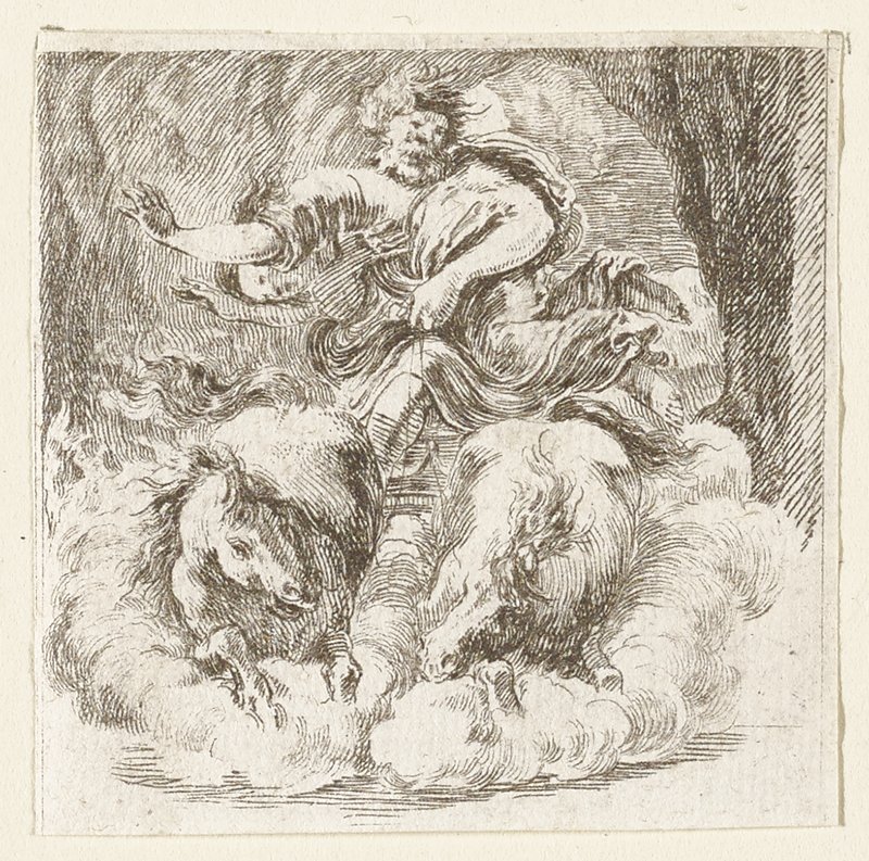 Proserpine, Pluton sortant . . ., Stefano della Bella, 17th century