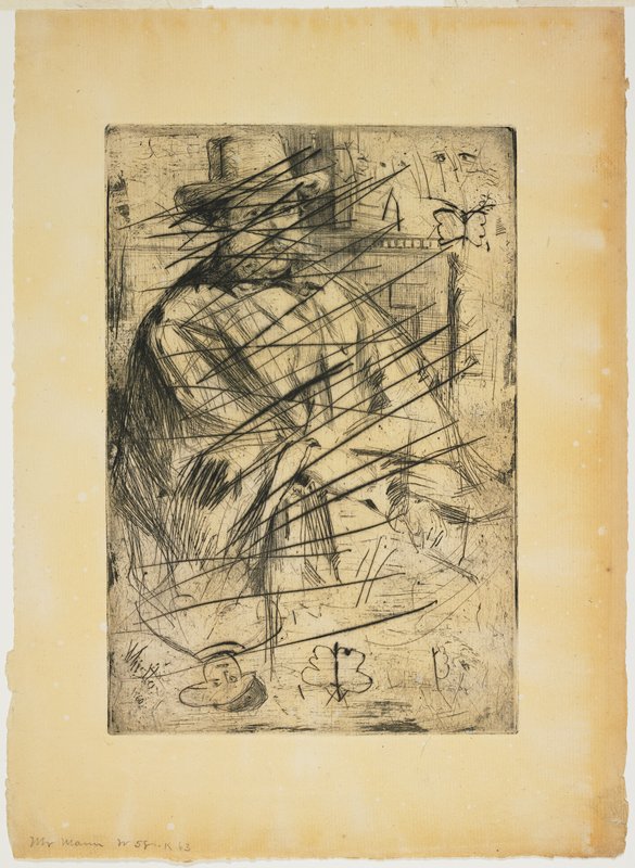 Mr. Mann, James Abbott McNeill Whistler, 1860
