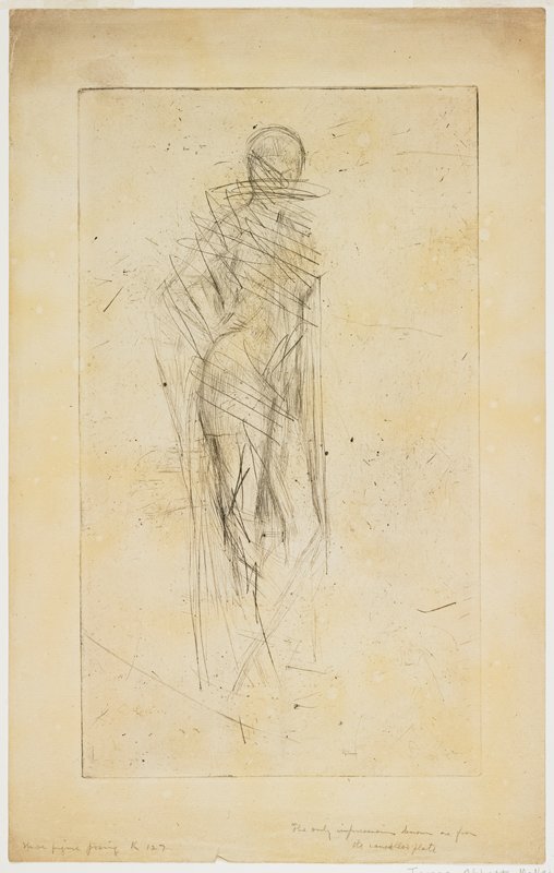 Nude Figure Posing, James Abbott McNeill Whistler, 1873–75