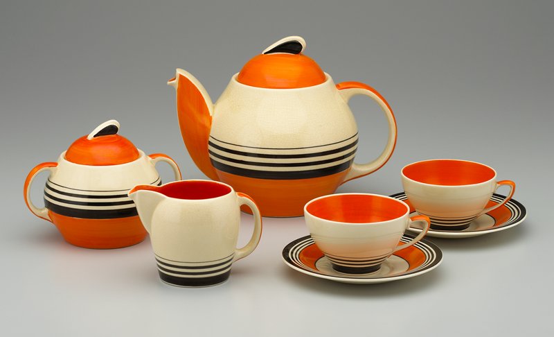 Teapot, Susie (Susan) Cooper; Manufacturer: Crownworks | Mia