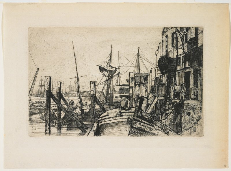 Limehouse, James Abbott McNeill Whistler, 1859