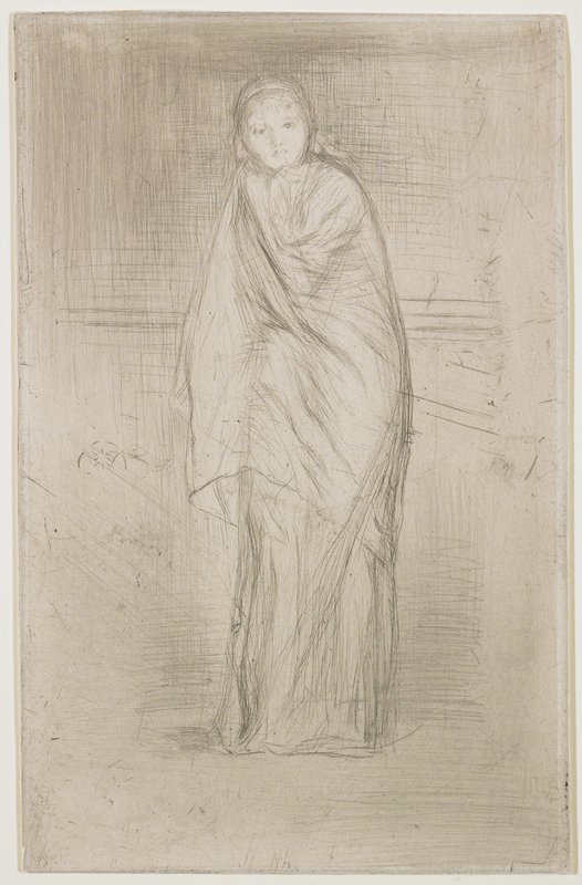 The Model Resting, James Abbott McNeill Whistler, 1870