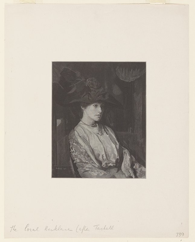 The Coral Necklace, Henry Wolf, 1911