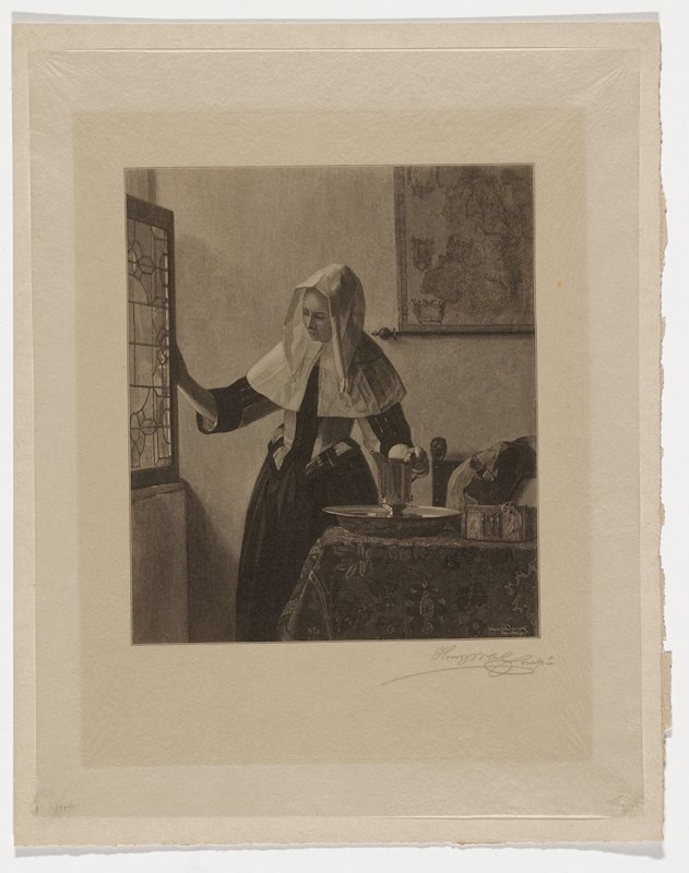Woman at the Window, Henry Wolf, 19th century