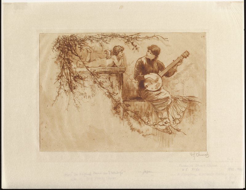 A Symphony, Nineteenth Century, Frederick Stuart Church, 19th century