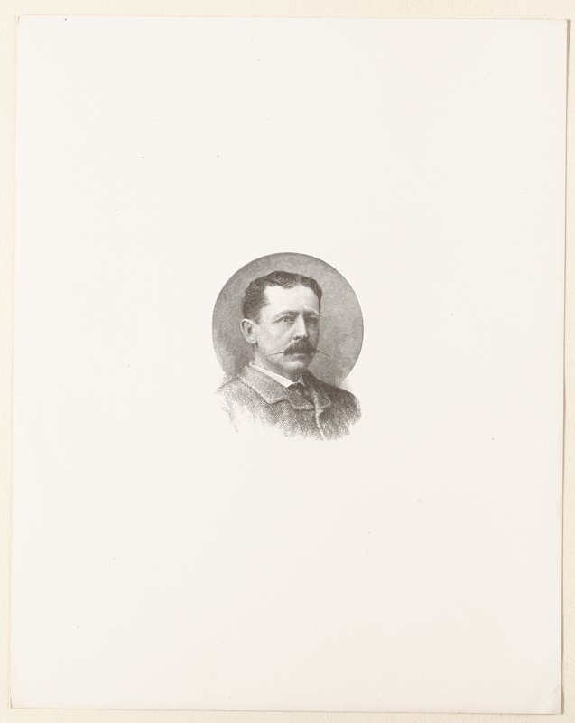 Portrait of Thomas B. Aldrich, William B. Closson, 19th century