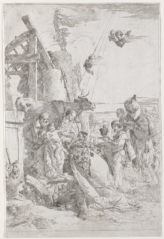 Adoration of the Magi, Giambattista Tiepolo, 1753–57