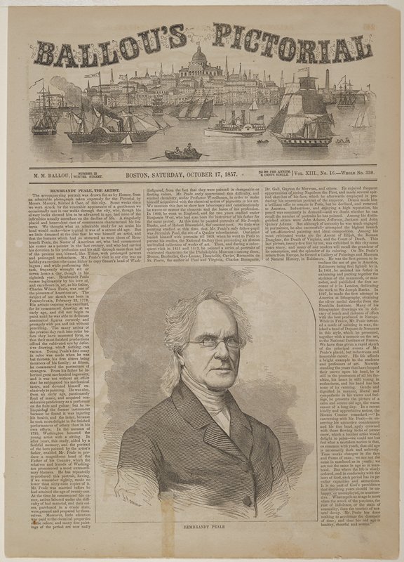 Rembrandt Peale by Winslow Homer