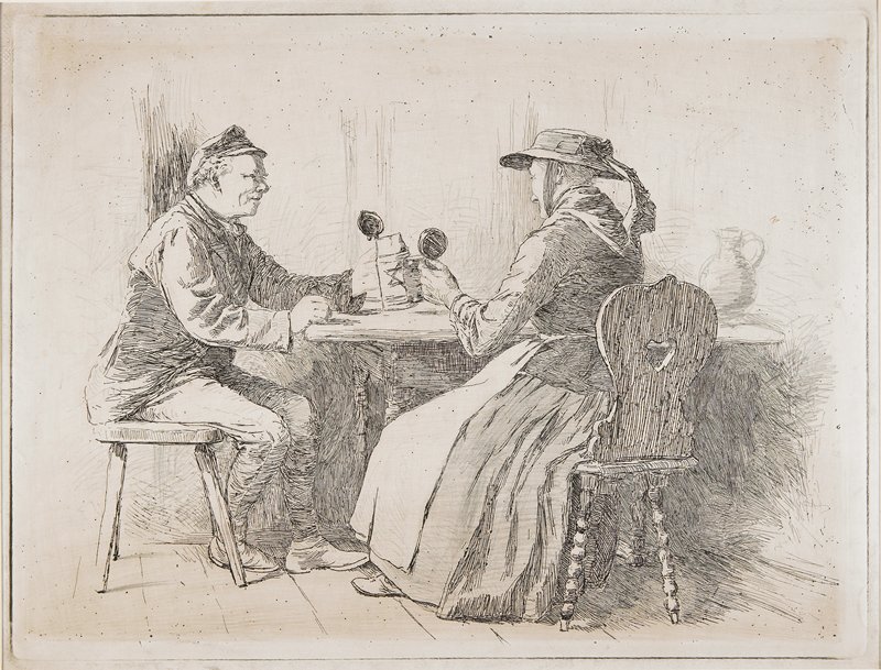 Prosit!, Robert Koehler, 1886
