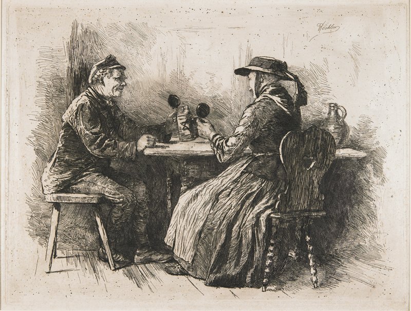 Prosit!, Robert Koehler, 1886