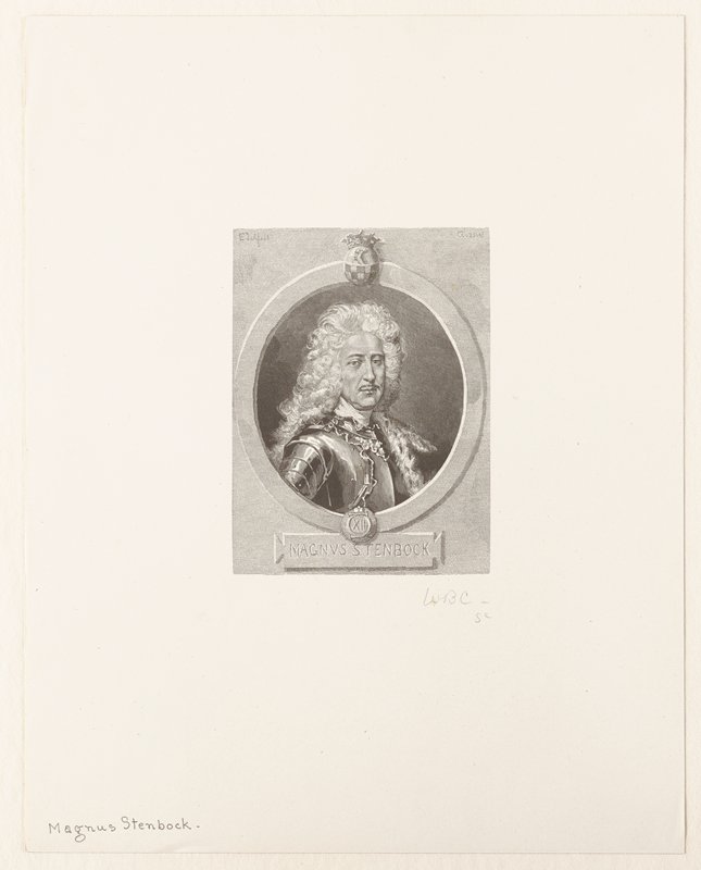 Portrait of Magnus Stenbock, William B. Closson, 19th century