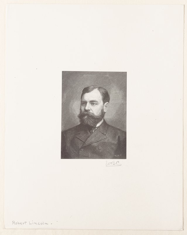 Portrait of Robert Todd Lincoln, William B. Closson, 19th century