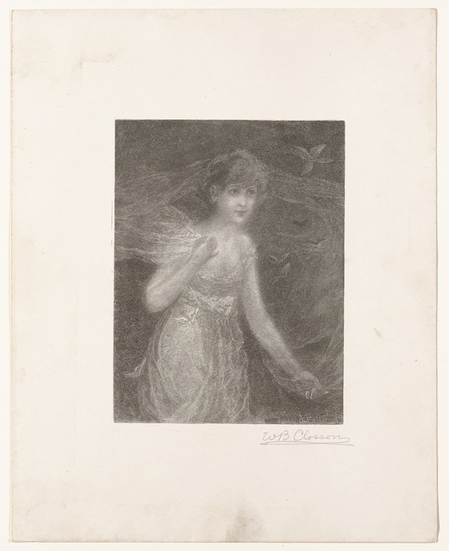 Psyche, William B. Closson, 19th century