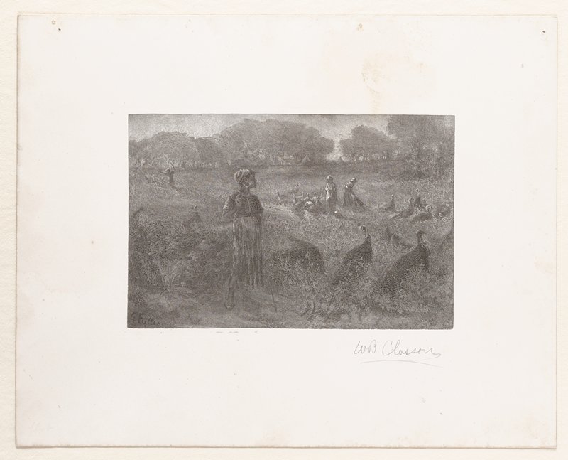 The Turkey Pasture, William B. Closson, 19th century