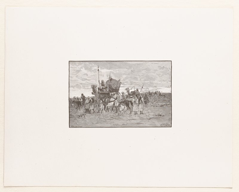 Untitled (caravan), William B. Closson, 19th century