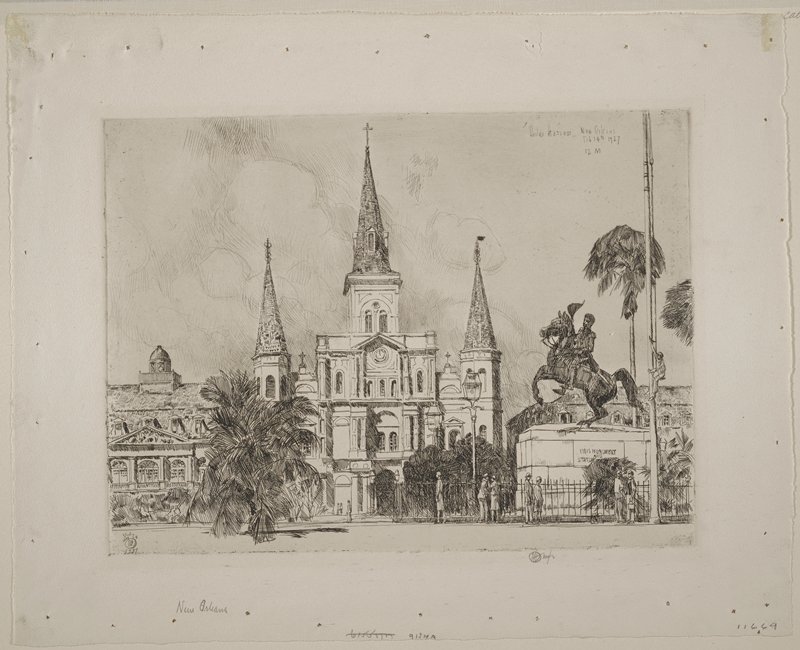 New Orleans, Childe Hassam, 1927