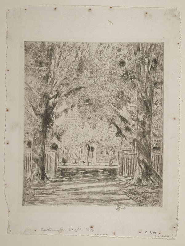 Easthampton Idyll, Childe Hassam, 1923