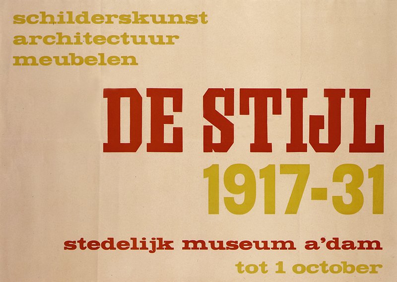 De Stijl, Willem Jacob Henri Berend Sandberg, 1950