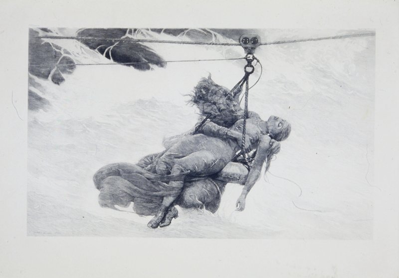 Saved, Winslow Homer, 1889