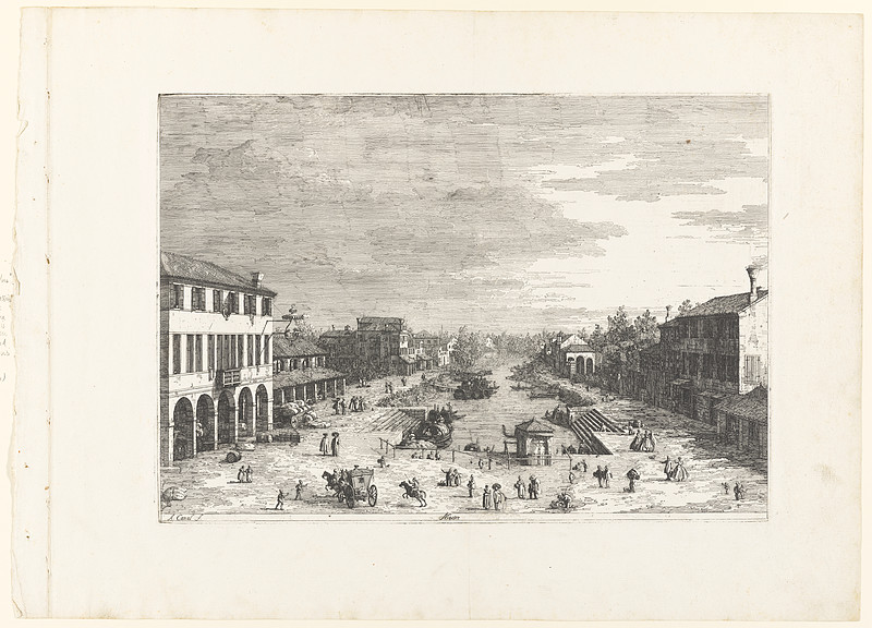 Mestre, Venice, Canaletto, 18th century