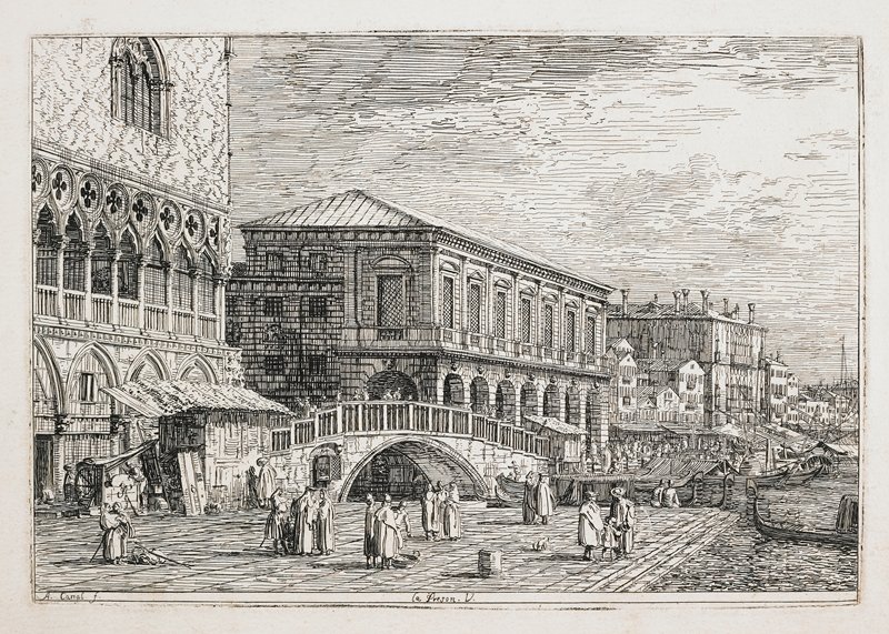 Le Preson. V., Canaletto, 1740–45