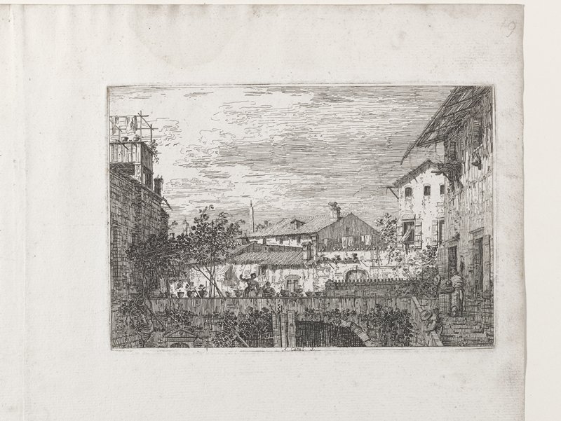 La Terrase, Canaletto, 18th century