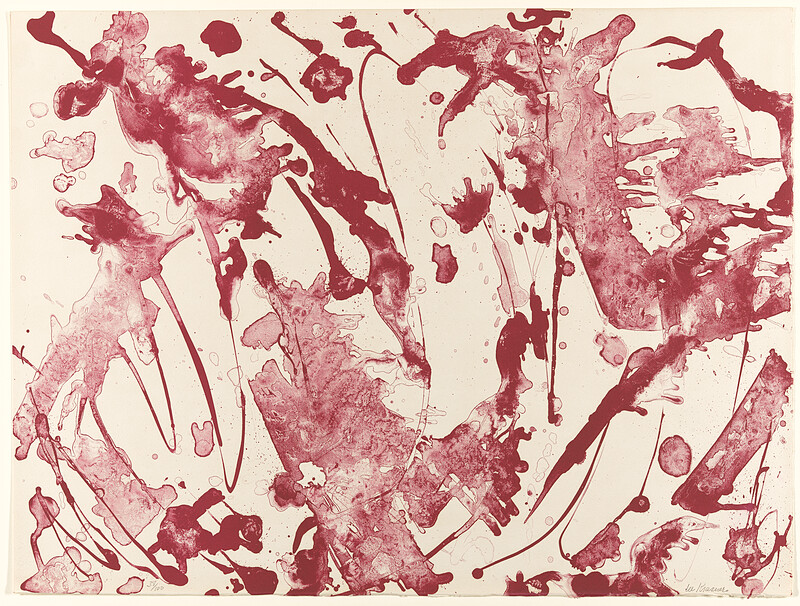 Rose Stone, from Primary Series, Lee Krasner, 1969