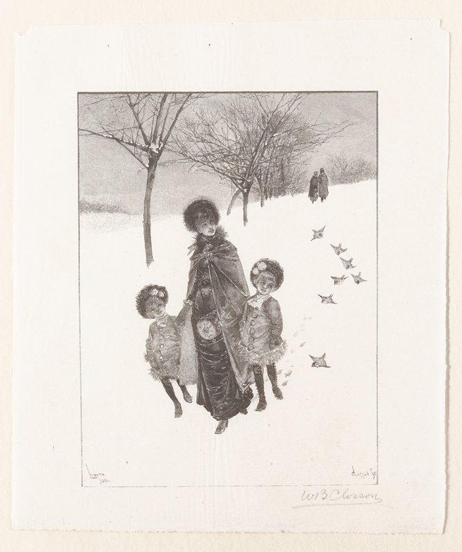Winter Birds, William B. Closson, 19th century