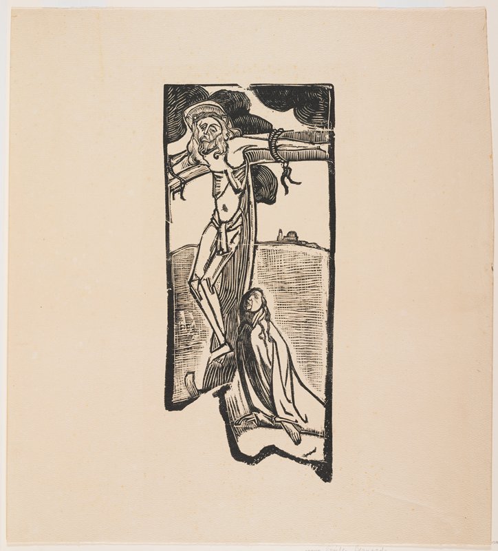 La Crucifixion, Émile Bernard, c. 1890–93 (published 1894)