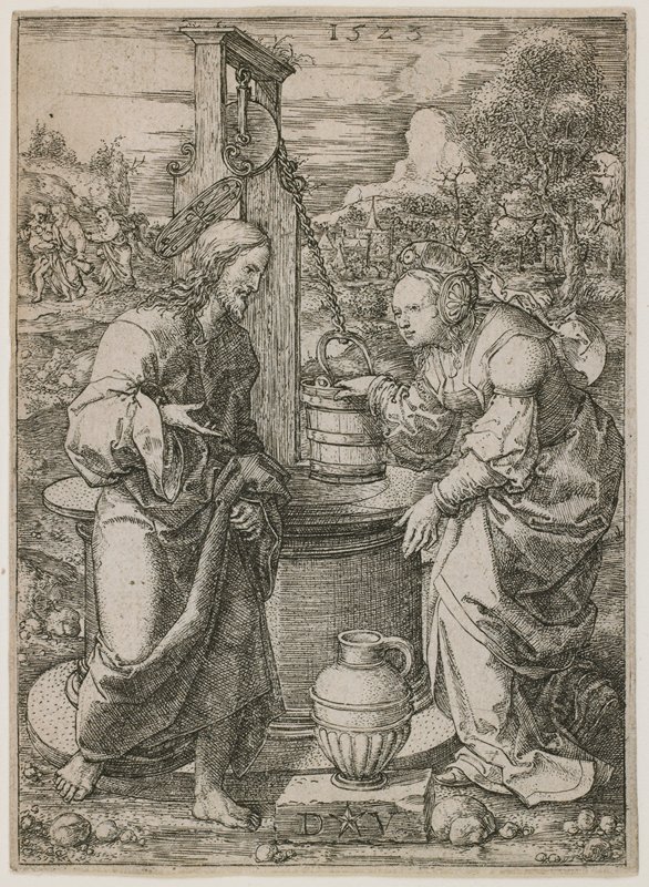 Inside View of Sepulchral Vault, plate 16 from Via Appia Illustrata, Carlo Labruzzi, 1794