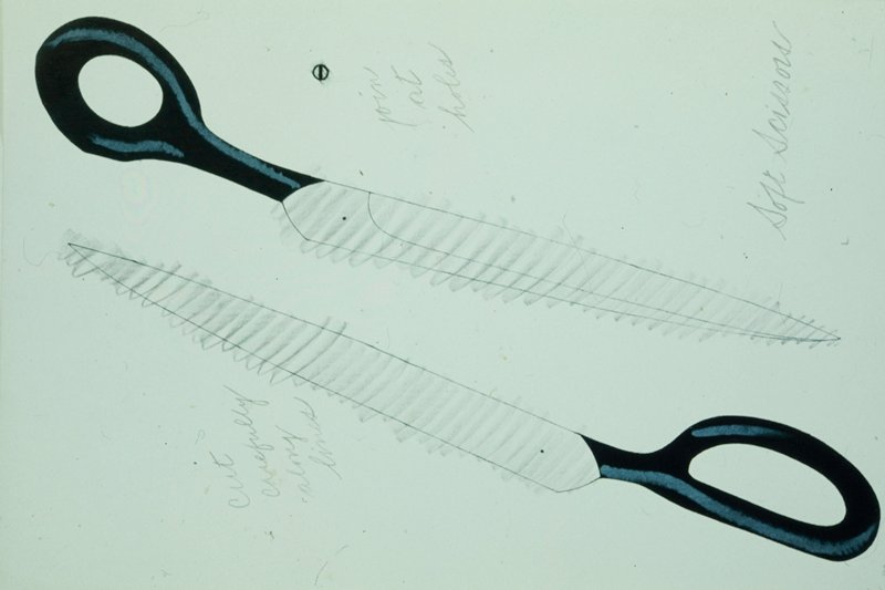 Scissors to Cut Out, Claes Oldenburg, 1967 (published 1968)