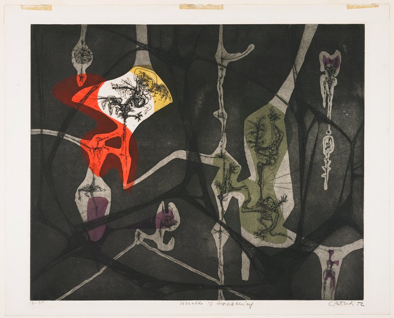 Heralds of Awakening, Gabor Peterdi, 1952