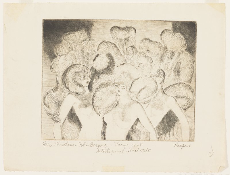 Fine Feathers, Folies Bergère, Paris, Clement Haupers, 1928