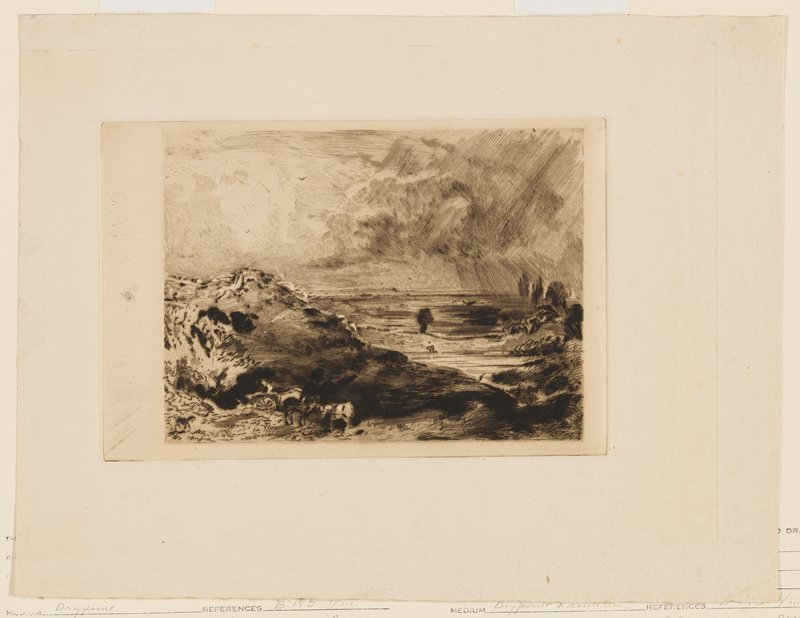 The Storm, Félix Buhot, 1879