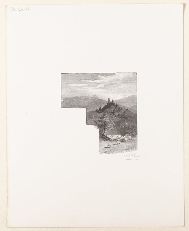 Illustration The Castle, William B. Closson, 19th century