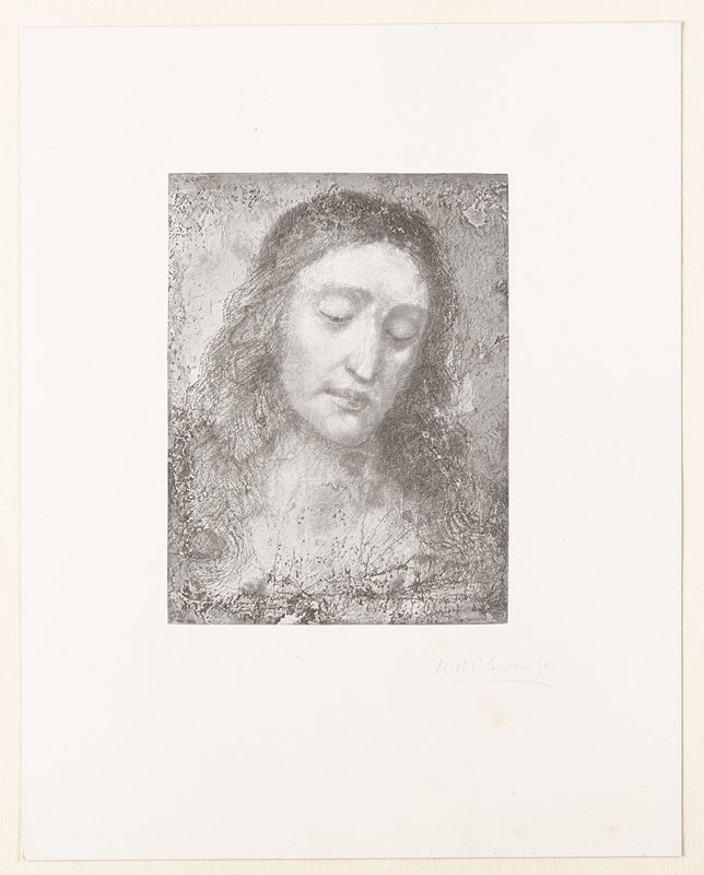 Head of Christ, William B. Closson, 19th century