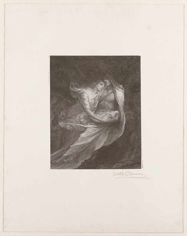 Paolo and Francesca, William B. Closson, 19th century