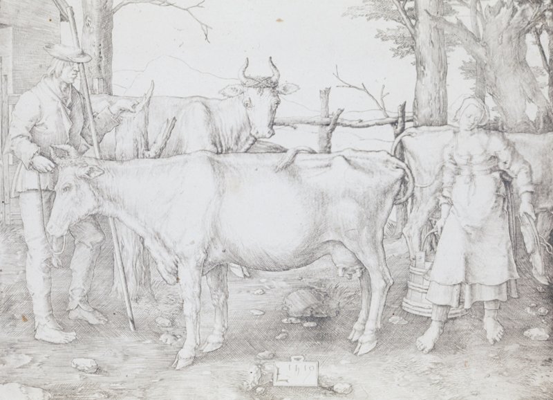 The Milkmaid, Lucas van Leyden, 1510