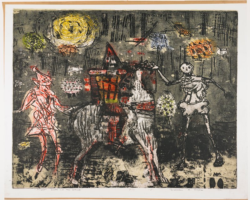 Knight, Death, and the Devil, Malcolm H. Myers, 1961