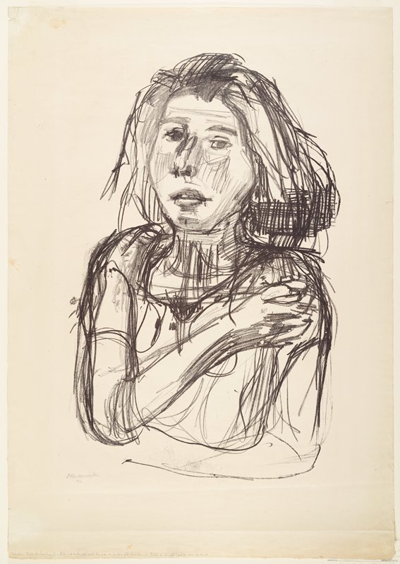Ruth III, Oskar Kokoschka, 1922
