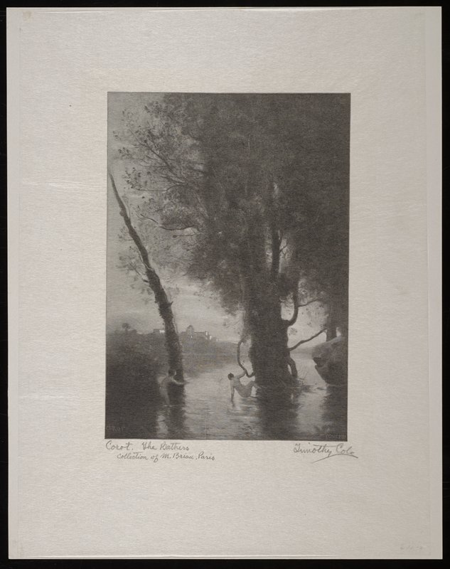 The Bathers, Timothy Cole, 1910