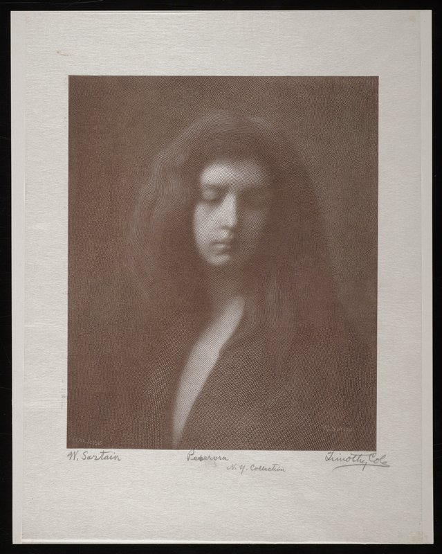 Penserosa, Timothy Cole, 1916