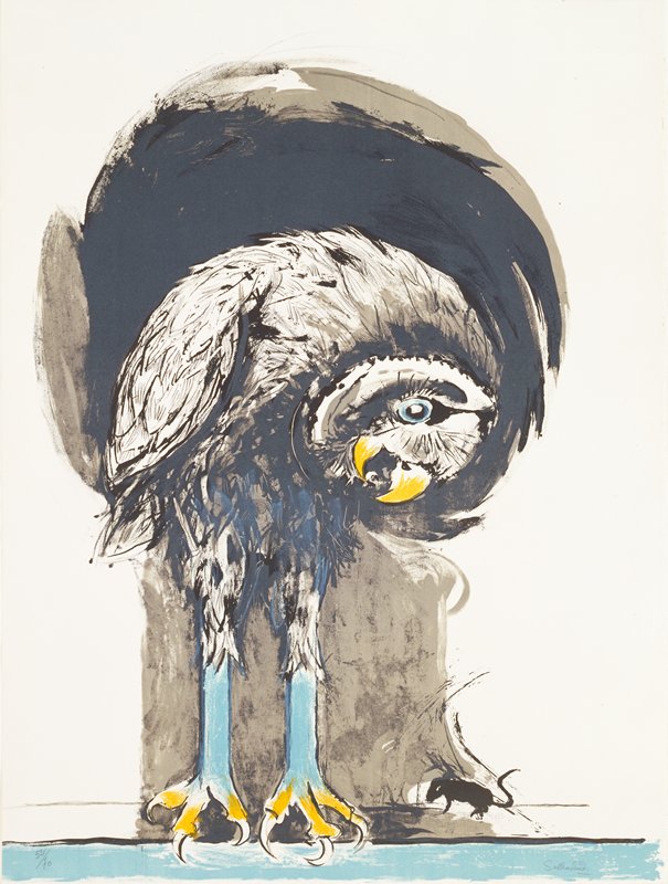 Bird and Mouse, Graham Sutherland, 1968